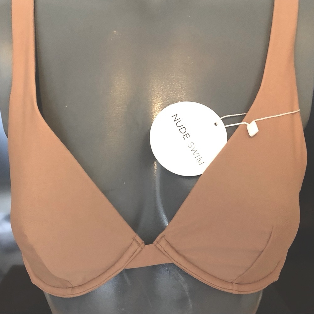 NEW! Nude Swim Eco-Friendly Brazilian Bikini Top